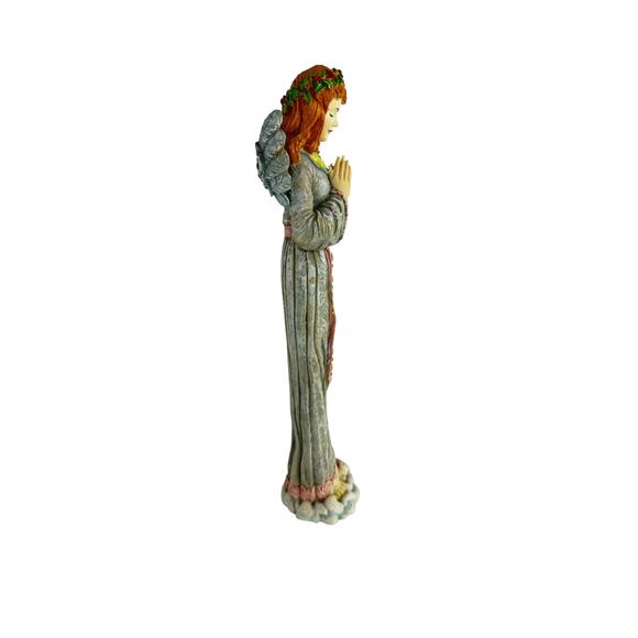 Tall Skinny Pencil Vintage Angel Figurine Elegant Home Decor Collectible or Gift - Picture 2 of 10